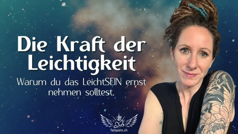 Titelbild mit Tanja Suppiger Die Kraft der Leichtigkeit