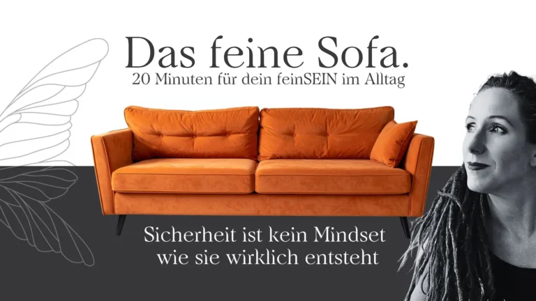 feinSEIN Sofa Episode mit Tanja Suppiger zum Thema Sicherheit