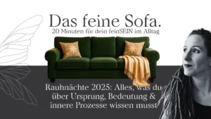 feines Sofa Podcast Episode zu den Sperrnächten und Rauhnächten